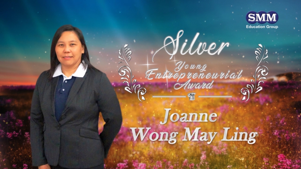 SMM Silver Young Edupreneur Award Year 2019 - Joanne Wong May Ling