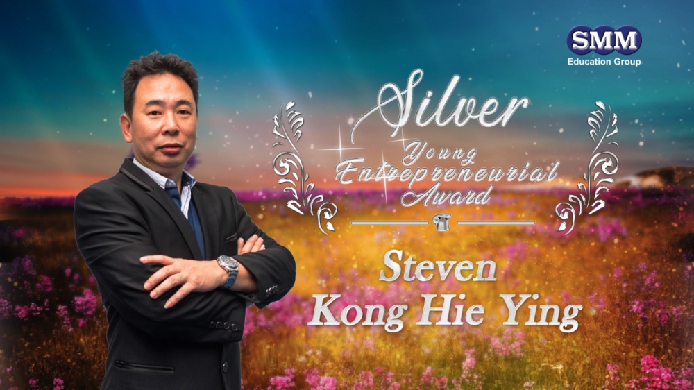 SMM Silver Young Edupreneur Award Year 2019 - Steven Kong Hie Ying