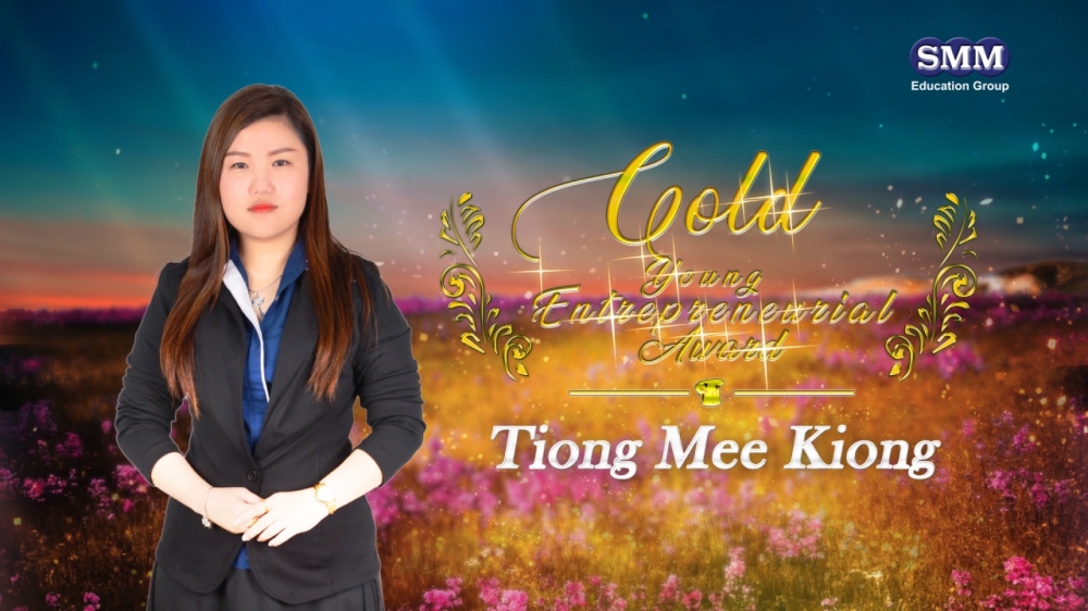 SMM Gold Young Edupreneur Award Year 2019 - Tiong Mee Kiong