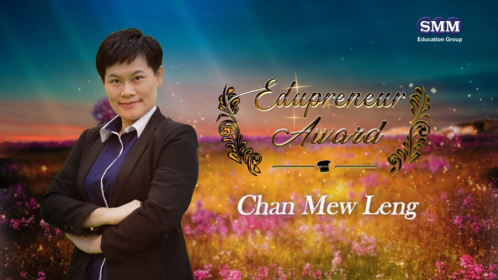 SMM Edupreneurial Young Edupreneur Award Year 2019 - Chan Mew Leng