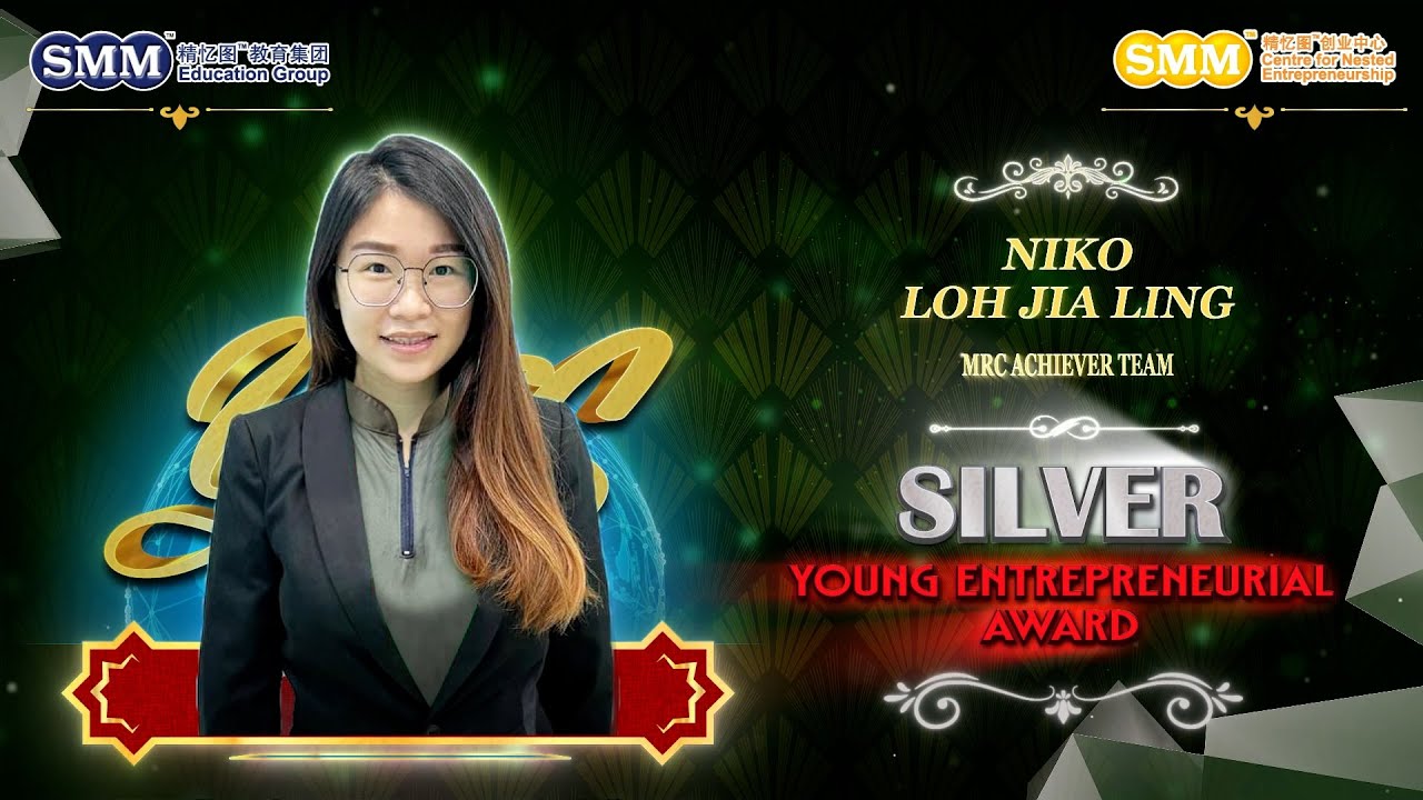 [Silver Young Entrepreneurial Awardee 2023] Niko Loh Jia Ling | MRC Achiever Team