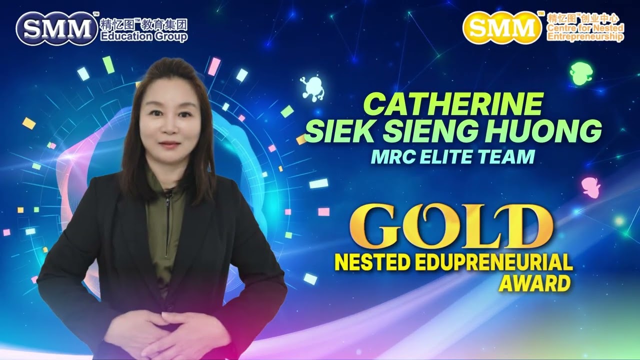 Gold Young Entrepreneurial Awardee 2025 | Catherine Siek Sieng Huong | MRC Elite Team