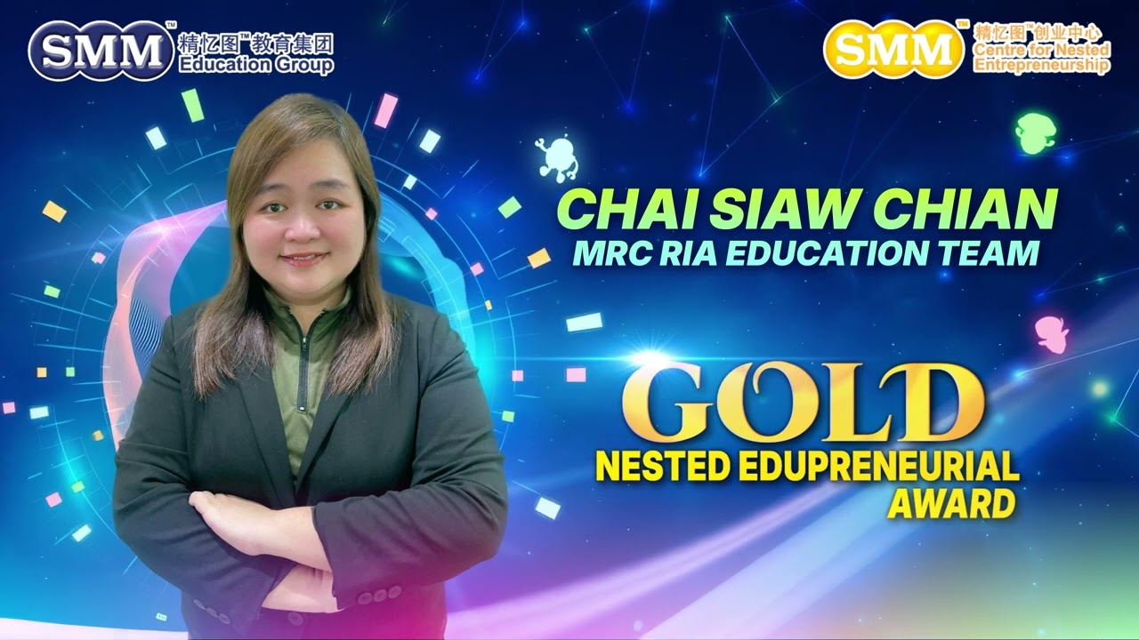 Gold Young Entrepreneurial Awardee 2025 | Chai Siaw Chian | MRC Ria Education Team