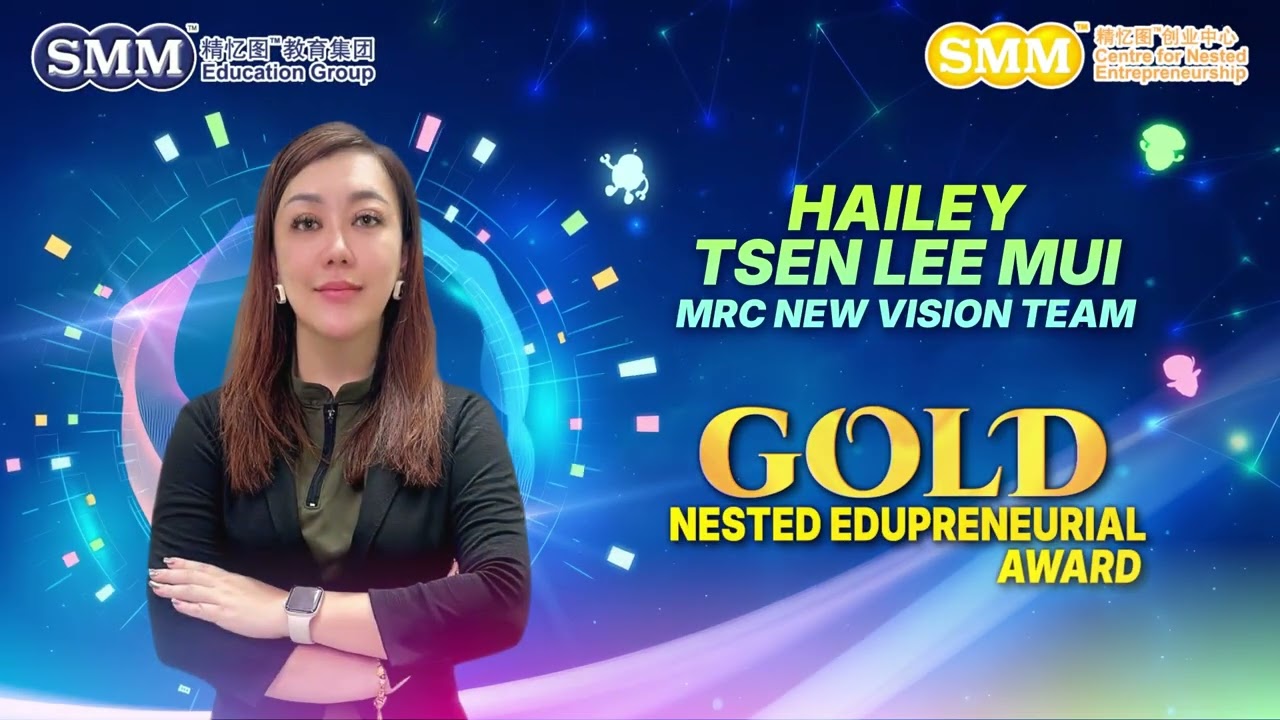 Gold Young Entrepreneurial Awardee 2025 | Hailey Tsen Lee Mui | MRC New Vison Team