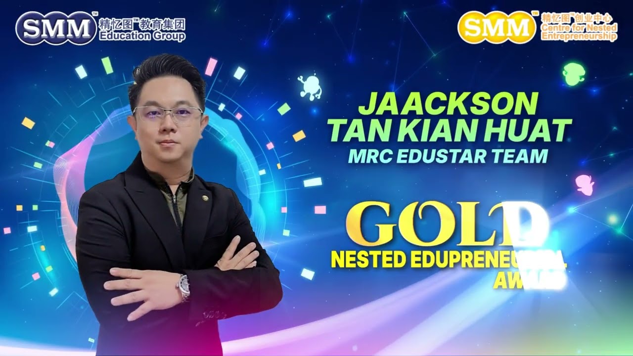 Gold Young Entrepreneurial Awardee 2025 | Jaackson Tan Kian Huat | MRC Edustar Team