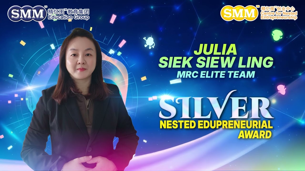 Silver Young Entrepreneurial Awardee 2025 | Julia Siek Siew Ling | MRC Elite Team
