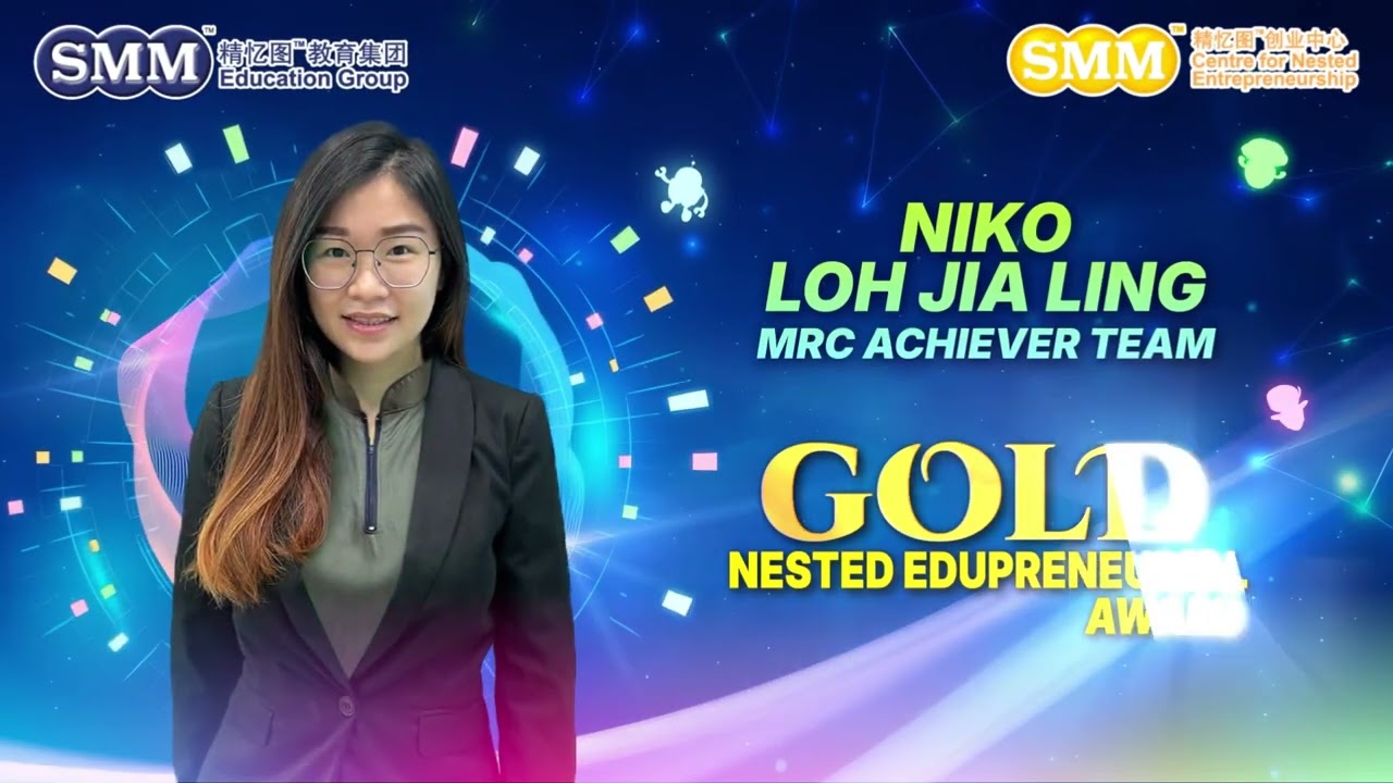 Gold Young Entrepreneurial Awardee 2025 | Niko Loh Jia Ling | MRC Achiever Team