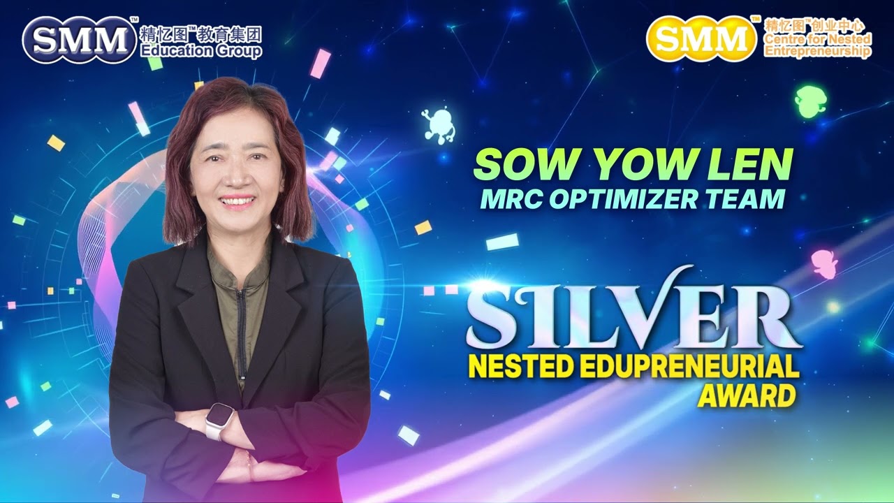 Silver Young Entrepreneurial Awardee 2025 | Sow Yow Len | MRC Optimizer Team
