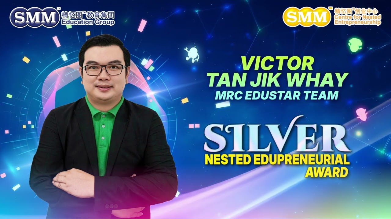 Silver Young Entrepreneurial Awardee 2025 | Victor Tan Jik Whay | MRC Edustar Team